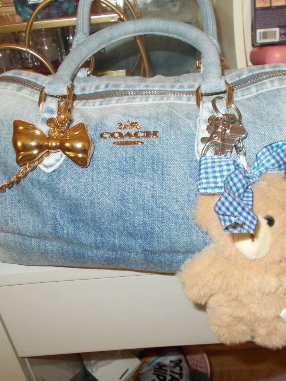 Coach Medium Denim Rowan